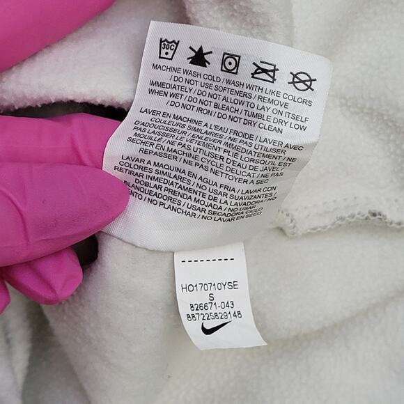 NIKE Dri-Fit Hoodie Small 19x26 Blue - Picture 8 of 16